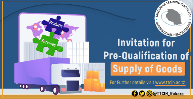 Invitation for Pre-qualification for Supply of Goods